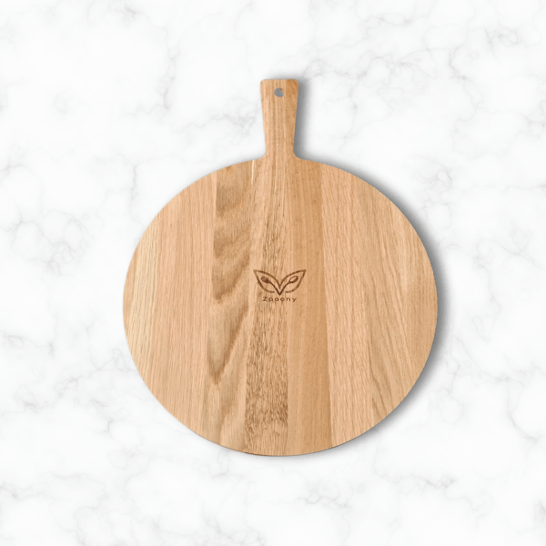 Ronde Serveerplank van Eikenhout | Ø 29 cm |