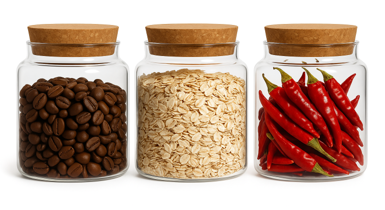 Voorraadpot met deksel